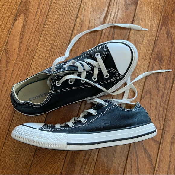 kids black chucks